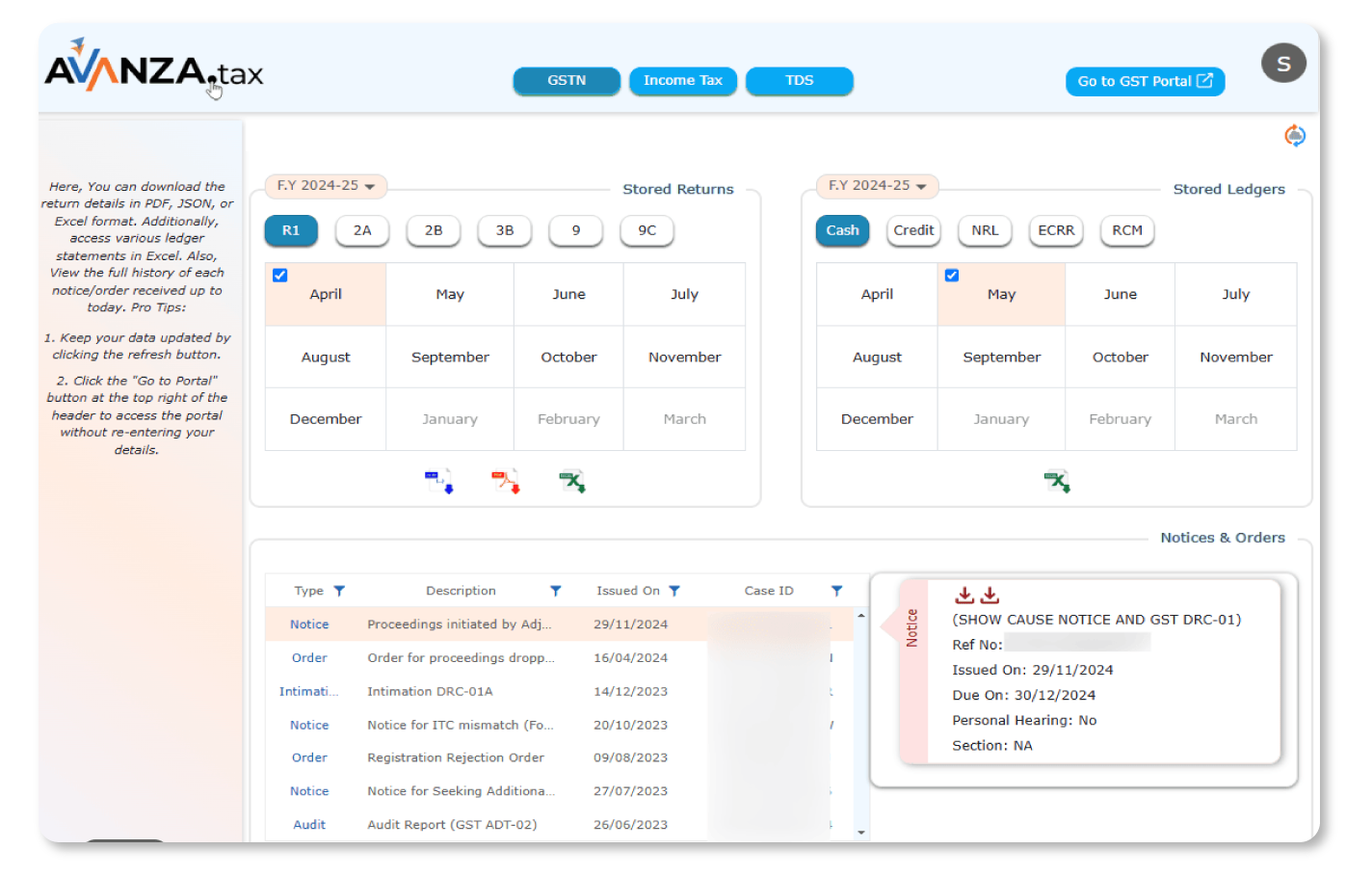 Complete GST Compliance Data Wallet